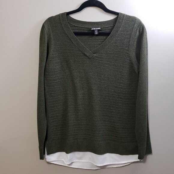 Hilary Radley * Faux Layered Sweater * Sz M - Picture 2 of 9